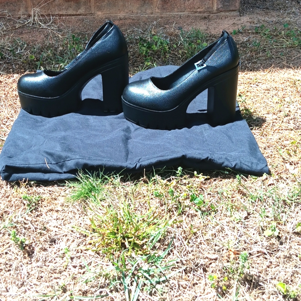 McKoine Black Mary Jane Platform Shoe EU 40/US 9.5/10